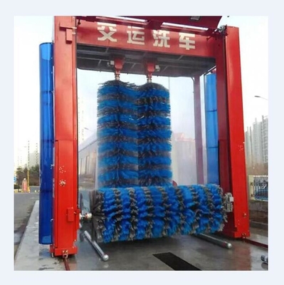 Risense Full Automatic Brush Wash Rollover Type Truck Washer Bus Wash System for Sale 24000*5114mm 250l/bus 25ml/bus 8.86kw
