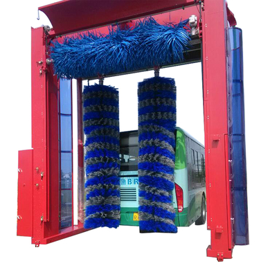 Risense Truck Washing Machine Automatic Bus Wash Truck Wash Fully Automatic with 3-5 Brushes 24000*5114mm 250l/bus 25ml/bus