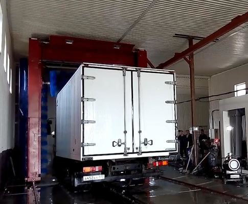 Risense Truck Washing Machine Automatic Bus Wash Truck Wash Fully Automatic with 3-5 Brushes 24000*5114mm 250l/bus 25ml/bus