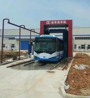 Risense Truck Washing Machine Automatic Bus Wash Truck Wash Fully Automatic with 3-5 Brushes 24000*5114mm 250l/bus 25ml/bus
