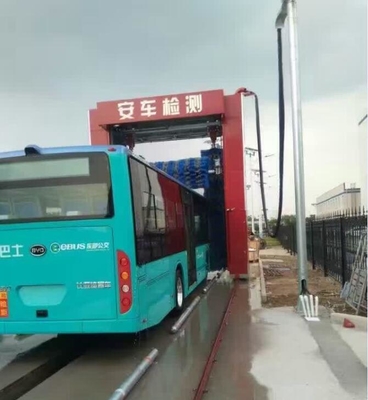 Risense Truck Washing Machine Automatic Bus Wash Truck Wash Fully Automatic with 3-5 Brushes 24000*5114mm 250l/bus 25ml/bus