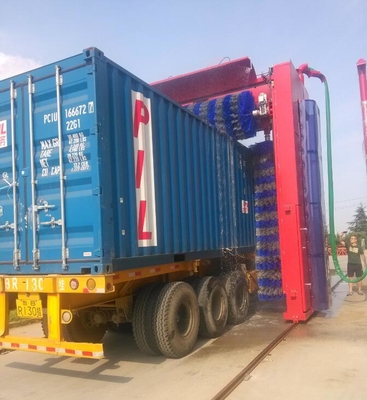 Risense Truck Washing Machine Automatic Bus Wash Truck Wash Fully Automatic with 3-5 Brushes 24000*5114mm 250l/bus 25ml/bus
