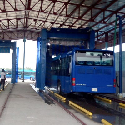 Risense Bus Wash Machine Automatic Mobile Car Wash Truck for Sale 24000*5114mm 250l/bus 25ml/bus 8.86kw >1500W CB-730 CN;SHN