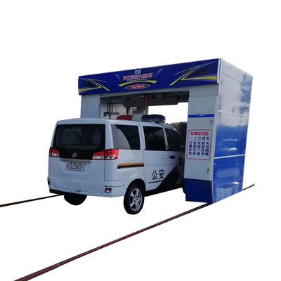 Risense Full Automatic Brush Washing Rollover Car Wash with air Dryer for Sale in Germany