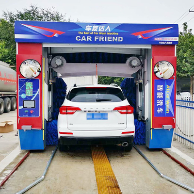Risense Best Selling High Quality CE Approved Rollover Automatic Car Wash Machine with 5 Brushes(CF-360)