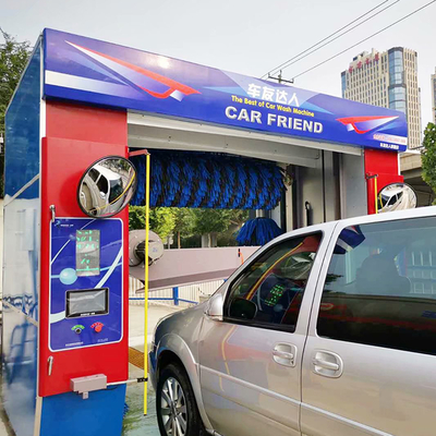 Risense Best Selling High Quality CE Approved Rollover Automatic Car Wash Machine with 5 Brushes(CF-360)