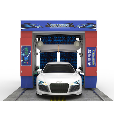 Risense 5 Brushes Full Automatic High Pressure Water Rollover  Professional Automatic Car Wash Machine with air Dryer(CF-360)