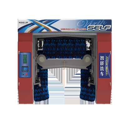 Risense 5 Brushes Full Automatic High Pressure Water Rollover  Professional Automatic Car Wash Machine with air Dryer(CF-360)