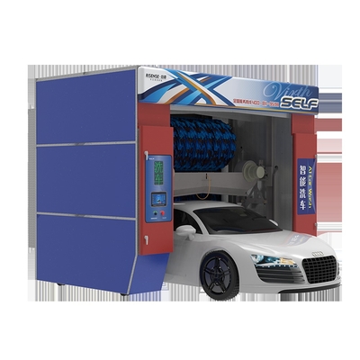 Risense 5 Brushes High Pressure Water Rollover Type Car Washing Automatic Machine Set with Wheel Brushes (CF-360)