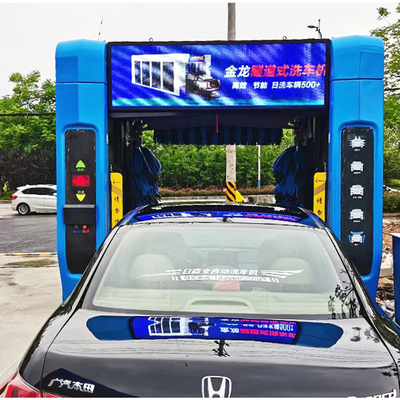Risense Professional Manufacturer  Full Automatic Rollover Car Wash Machine Systems with air Dryer and Wheel Brushes
