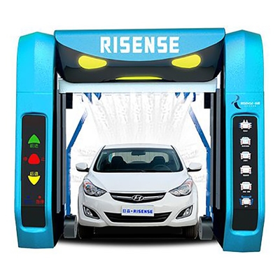 New Design Touch Free Double Arm Car Wash System Automatically with Tires Washing Machine and Chassis Washing System