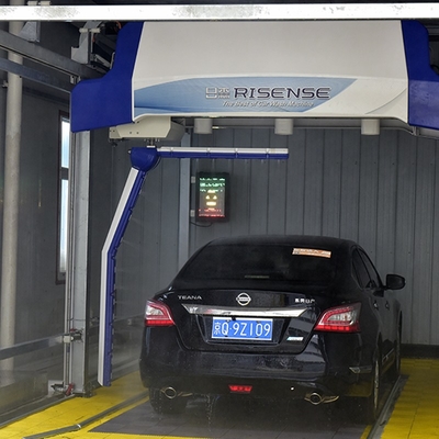 Qingdao Risense 360 Full Automatic Car Wash Equipment Touch Free Car Wash with air Dryer and lava Shampoo