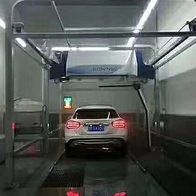 Qingdao Risense 360 Laser Full Automatic Car Washer Type Car Wash with air Dryer and lava s Hampoo