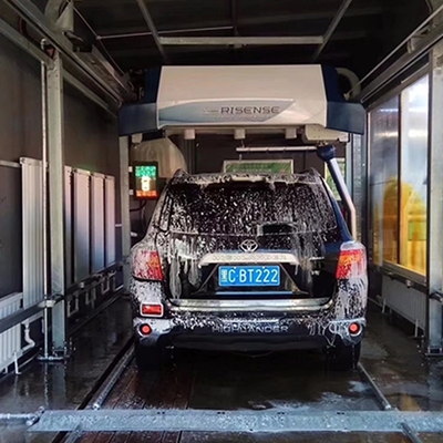 Qingdao Risense 360 Laser Full Automatic Car Washer Type Car Wash with air Dryer and lava s Hampoo