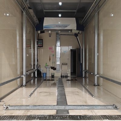 Qingdao Risense 360 Laser Full Automatic Car Washer Type Car Wash with air Dryer and lava s Hampoo
