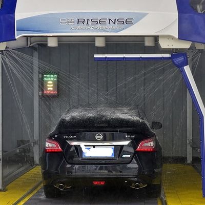 Risense Touch Free Touchless Contactless Brushless Laser 360 Car Wash Machine Price with air Dryer