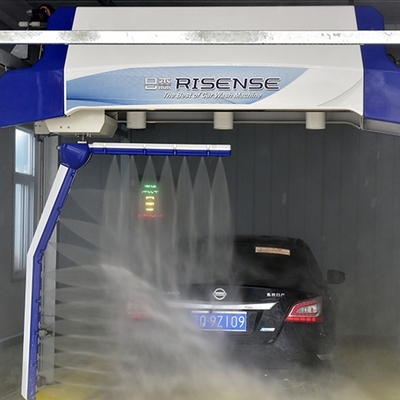 Risense Touch Free Touchless Contactless Brushless Laser 360 Car Wash Machine Price with air Dryer