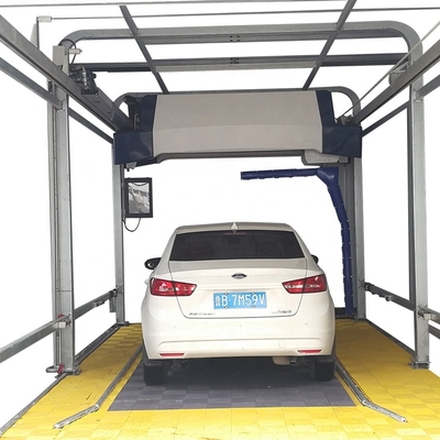 RISENSE Full Automatic 360 Touchless Robotic Car Wash Hot Dip Galvanizing Steel 3 Phase, AC 380v/50hz/60hz 1000-1500W ISO9001/CE